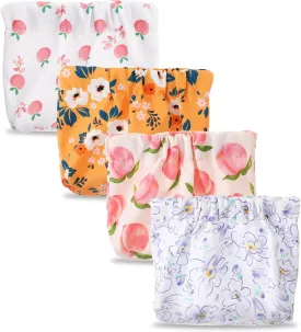 4 Pcs-Mini Makeup Bag for Purse, Cosmetic Bag Waterproof Pouch for Women, Coin Purse Self-closing Small Travel Kit Lipstick Cosmetic Storage Bags