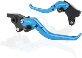 Adjustable Brake Levers for CFMOTO 700CL-X Heritage 700CL-X Adventure 2021-2022 Folding Clutch Handles (Folding-Baby Blue)
