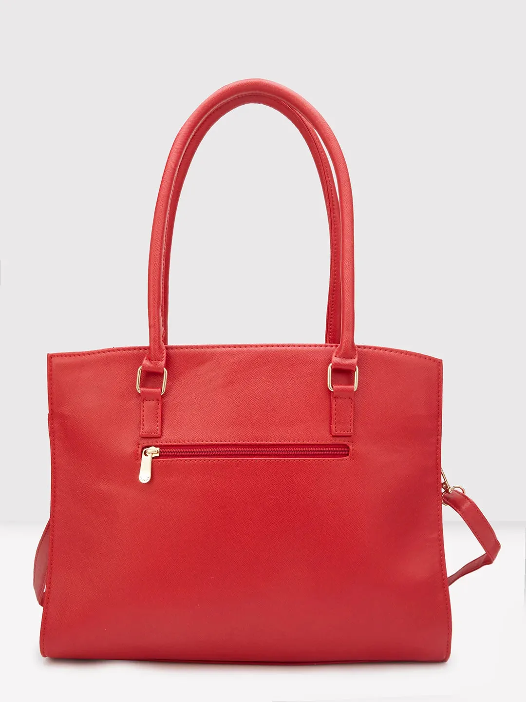 Caprese Demi Laptop Satchel Extra Large Red