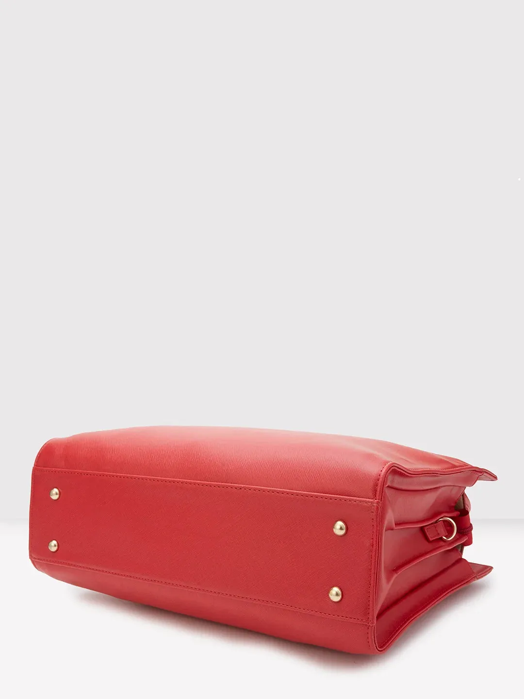 Caprese Demi Laptop Satchel Extra Large Red