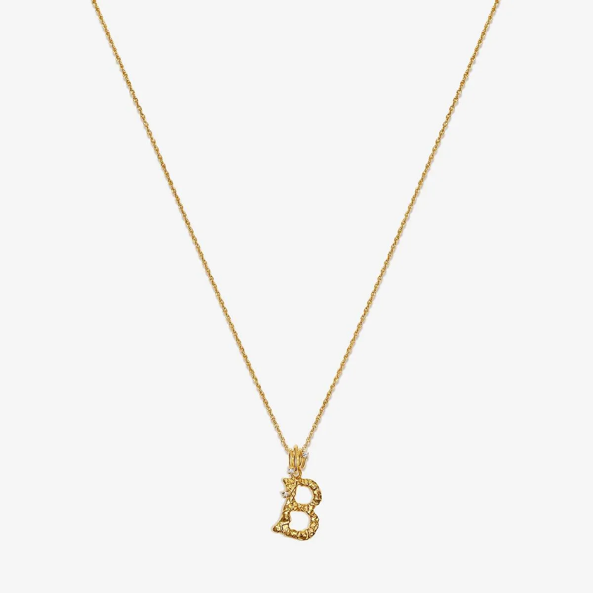 Casper alphabet necklace