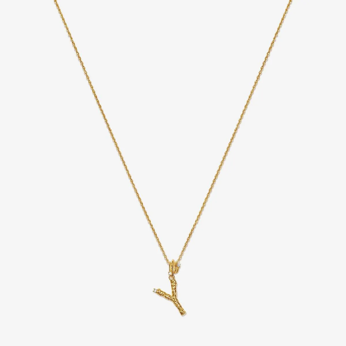 Casper alphabet necklace