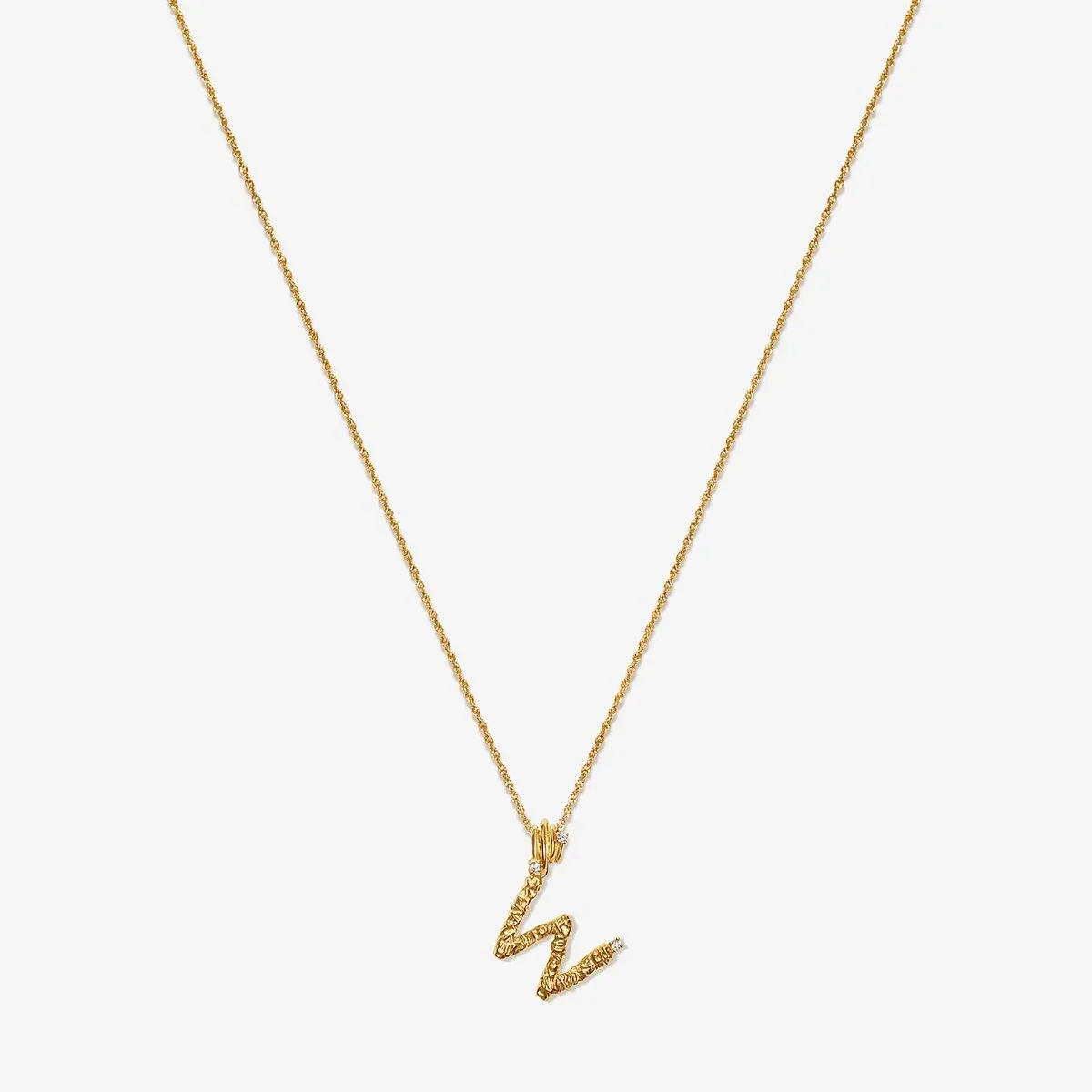 Casper alphabet necklace