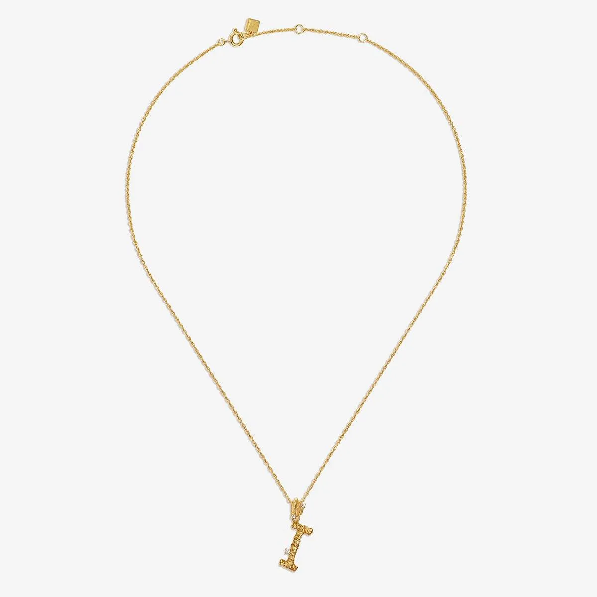 Casper alphabet necklace