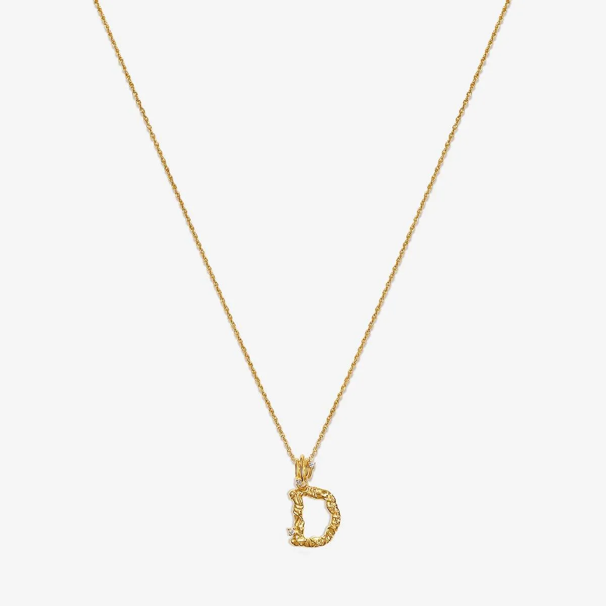Casper alphabet necklace