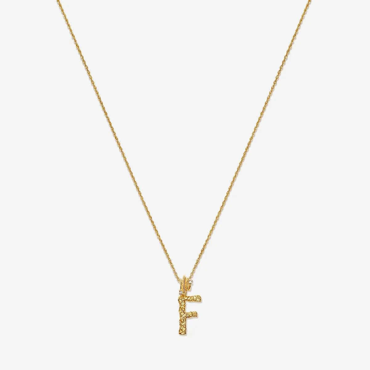 Casper alphabet necklace