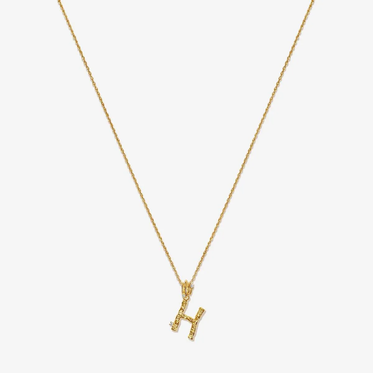 Casper alphabet necklace
