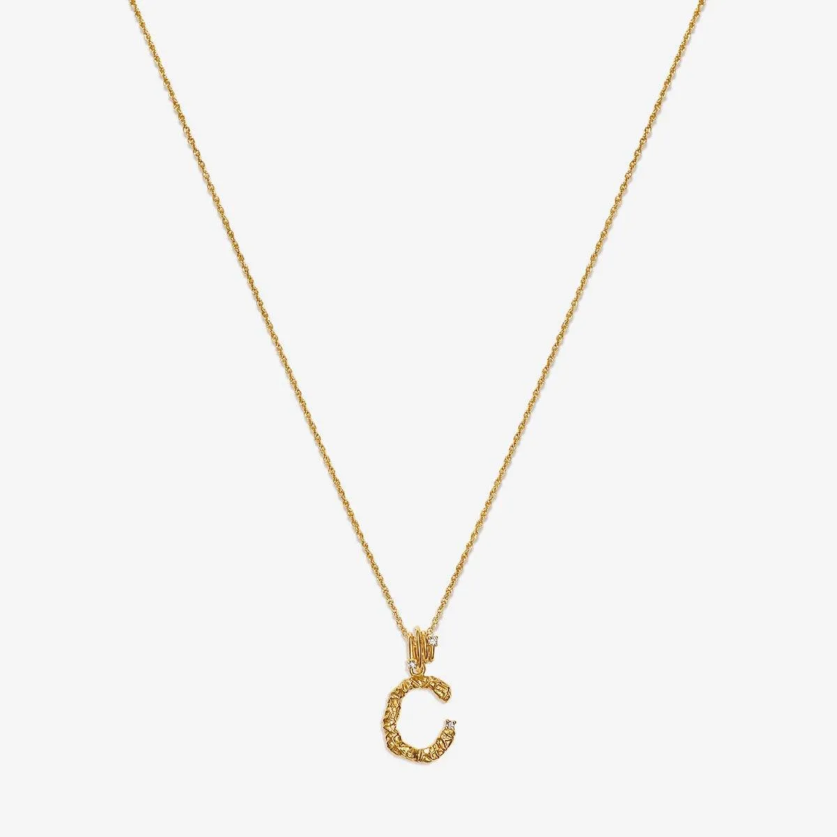 Casper alphabet necklace