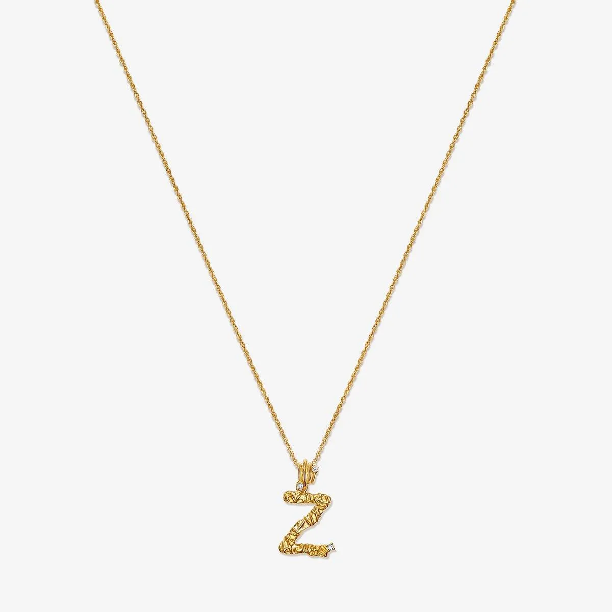 Casper alphabet necklace