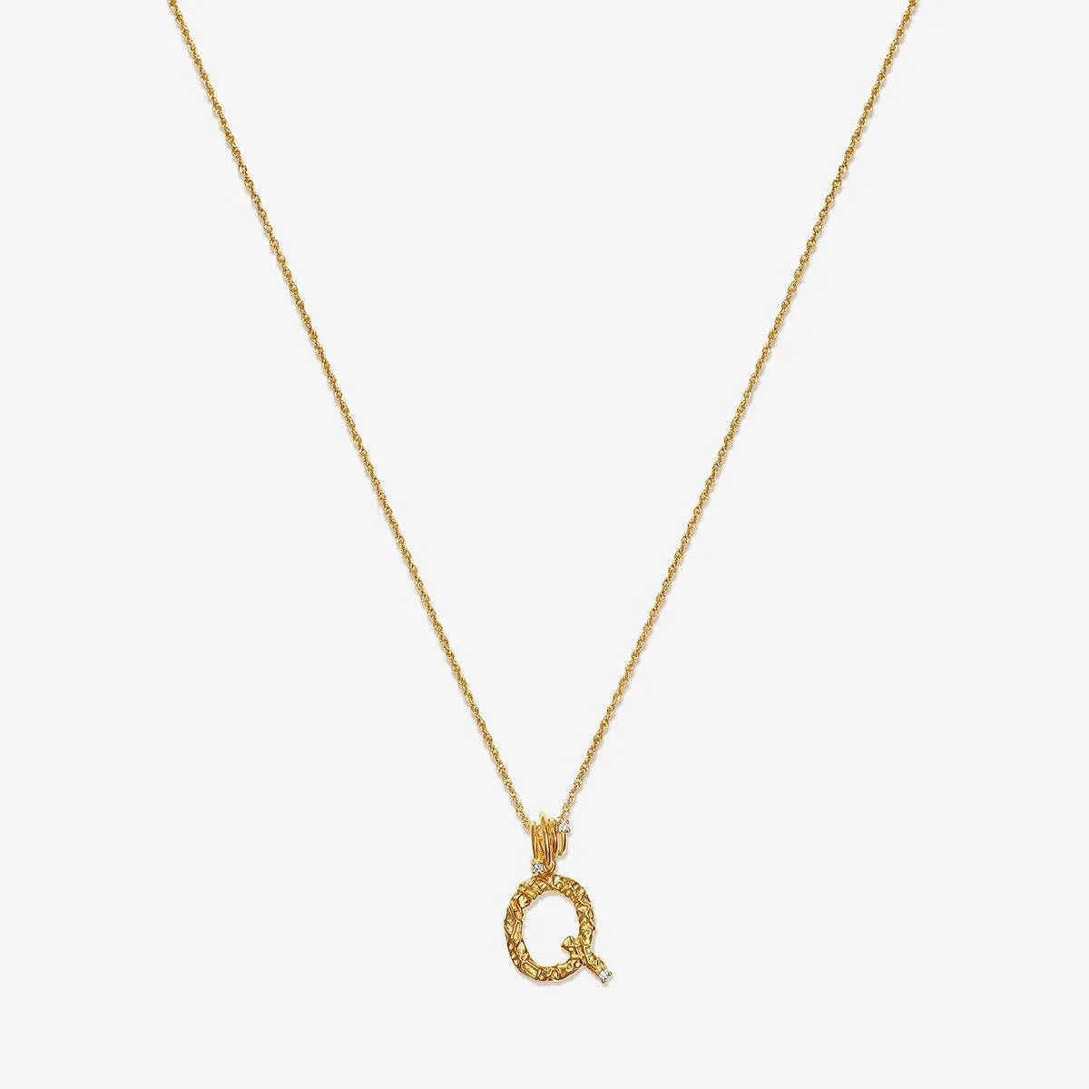 Casper alphabet necklace