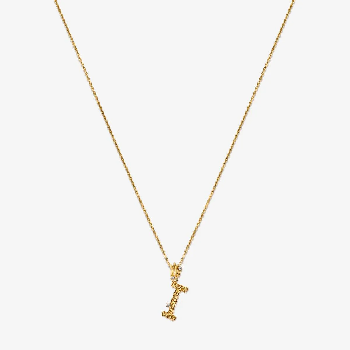 Casper alphabet necklace