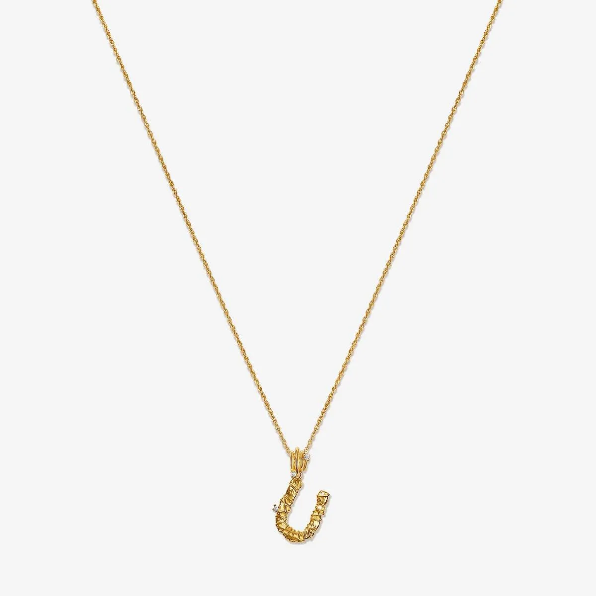 Casper alphabet necklace
