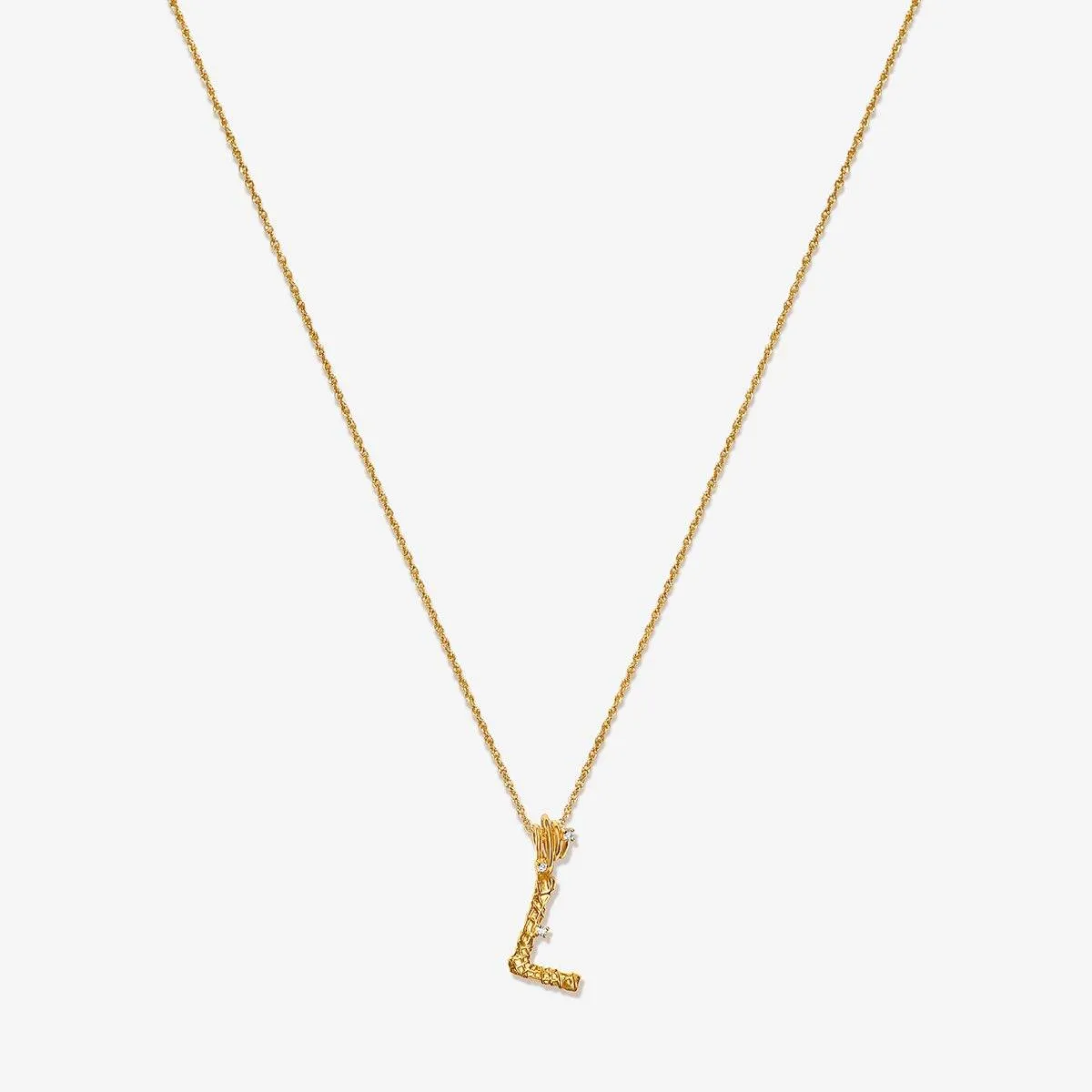 Casper alphabet necklace