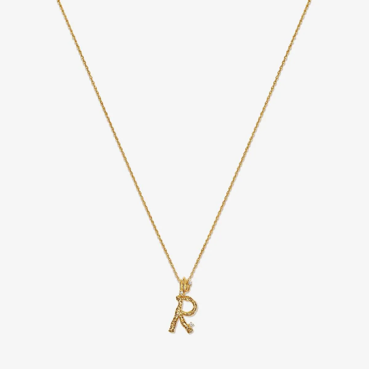 Casper alphabet necklace