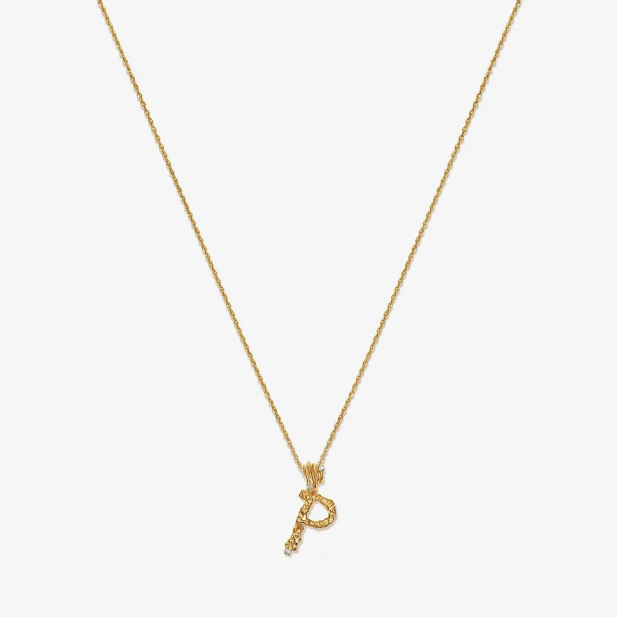 Casper alphabet necklace