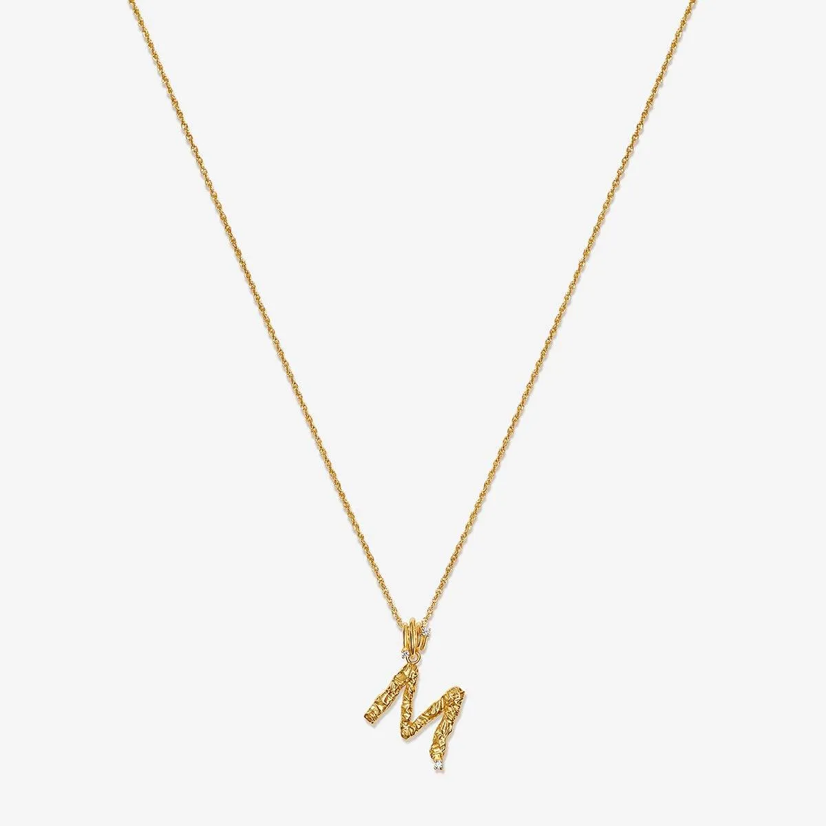 Casper alphabet necklace