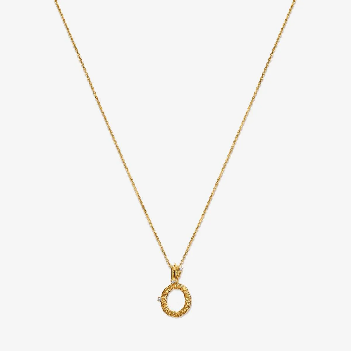 Casper alphabet necklace