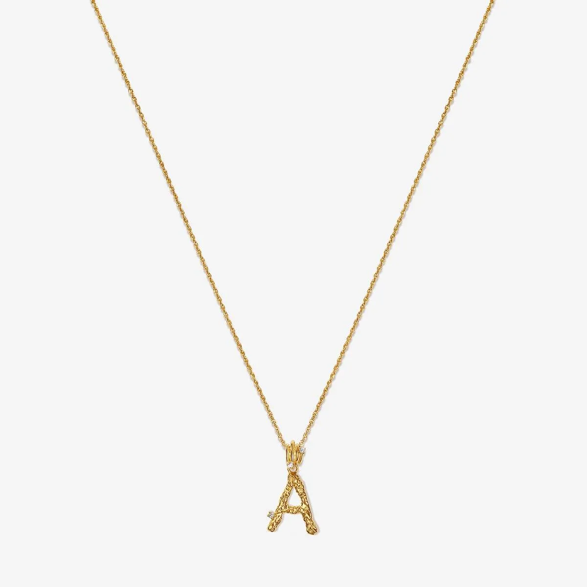 Casper alphabet necklace
