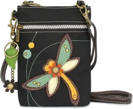 CHALA Crossbody RFID Cell Phone Purse - Women Nylon/Faux Leather Multicolor Handbag with Adjustable Strap Venture