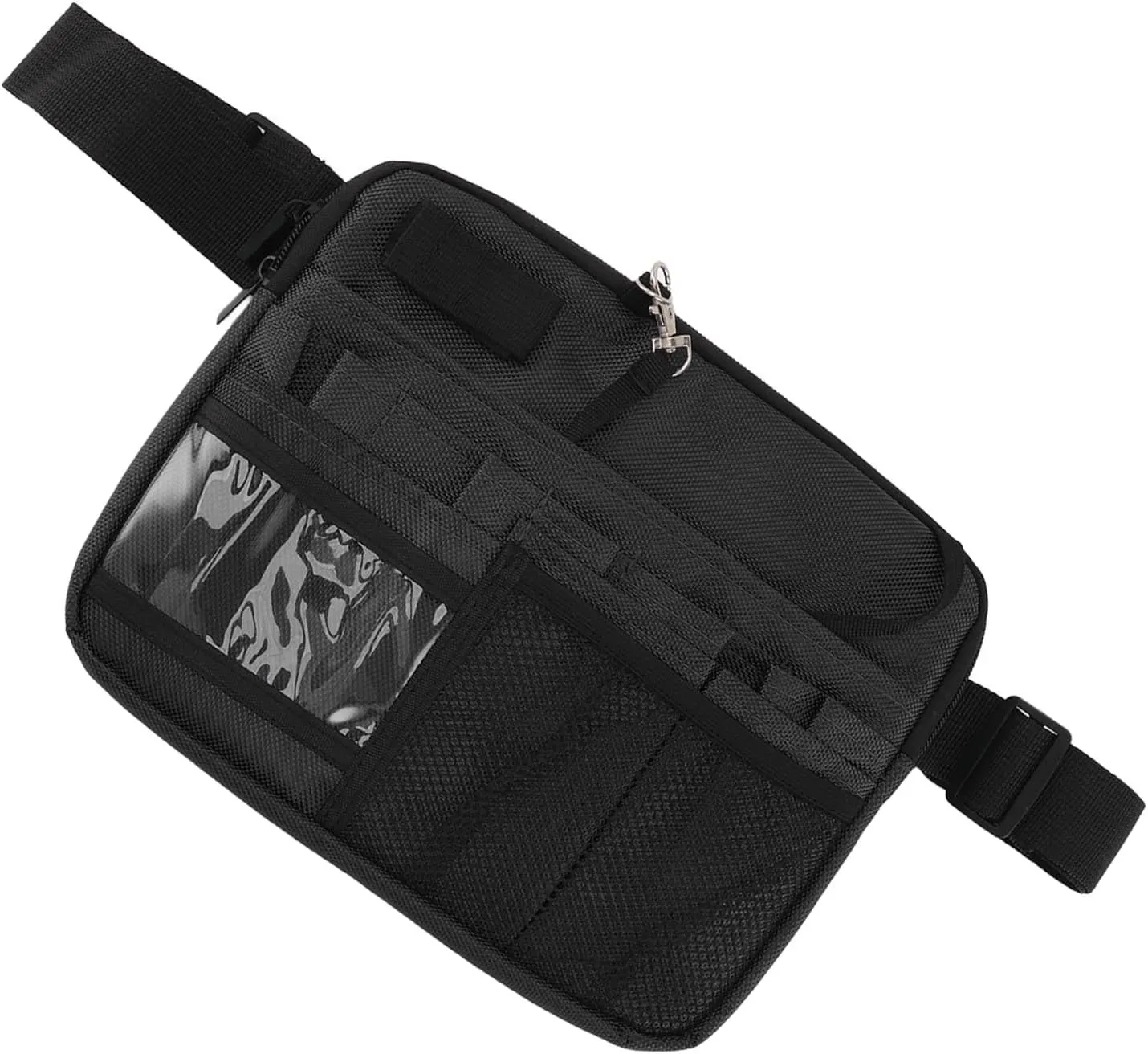 Doctor Waist Bag, Adjustable Design Nurse Fanny Pack Multi Compartments for Operation (Black), Genericzfhk6q2sip-11