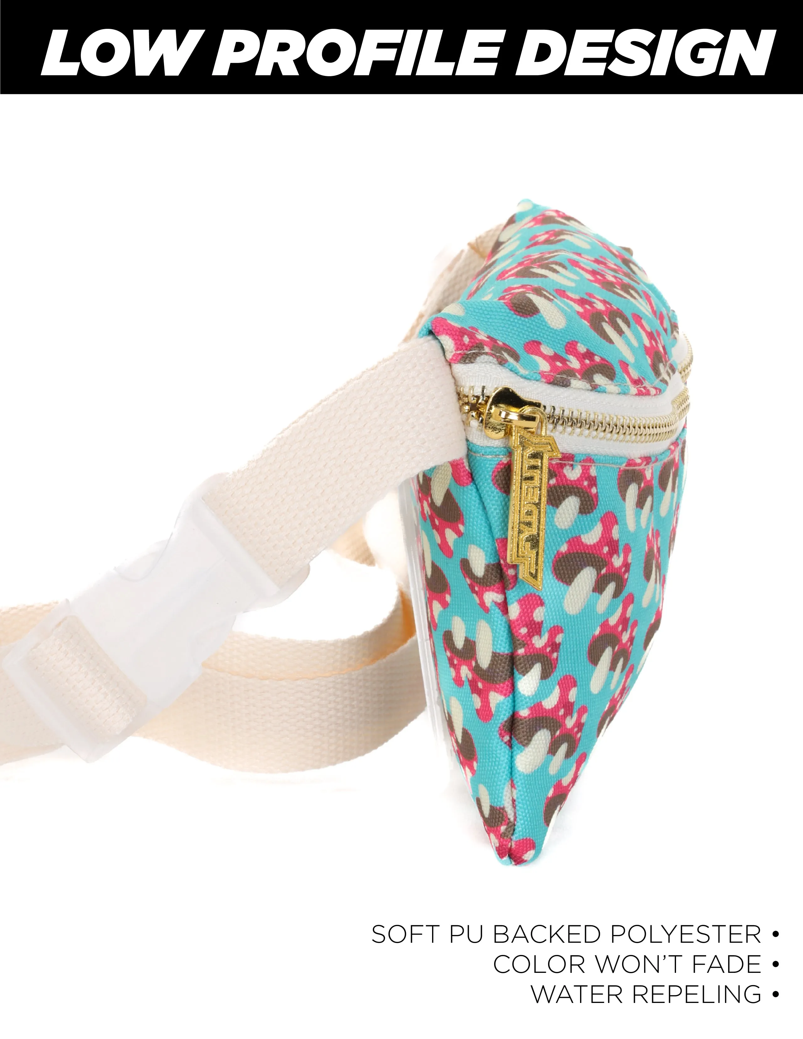 Fanny Pack | Slim | Recycled RPET | MushrooTwins