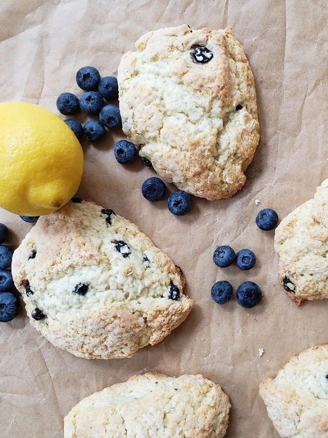 Lemon Blueberry Scones Baking Mix
