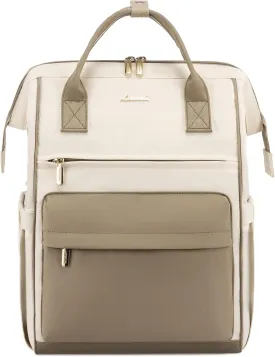 LOVEVOOK Laptop Backpack Purse for Women Waterproof Teacher Nurse Bag, 17.3 inch Work laptop Bag with USB Port, Business Travel Computer Backpack