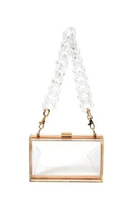 Nima Lucite Clutch
