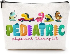 Physical Therapist Gifts Physical Therapy Makeup Bag Occupational Therapy Gifts Funny Cosmetic Bag Thank You Gifts for Women Physical Therapist Doctor Travel Toiletry Bag Christmas Birthday Gifts
