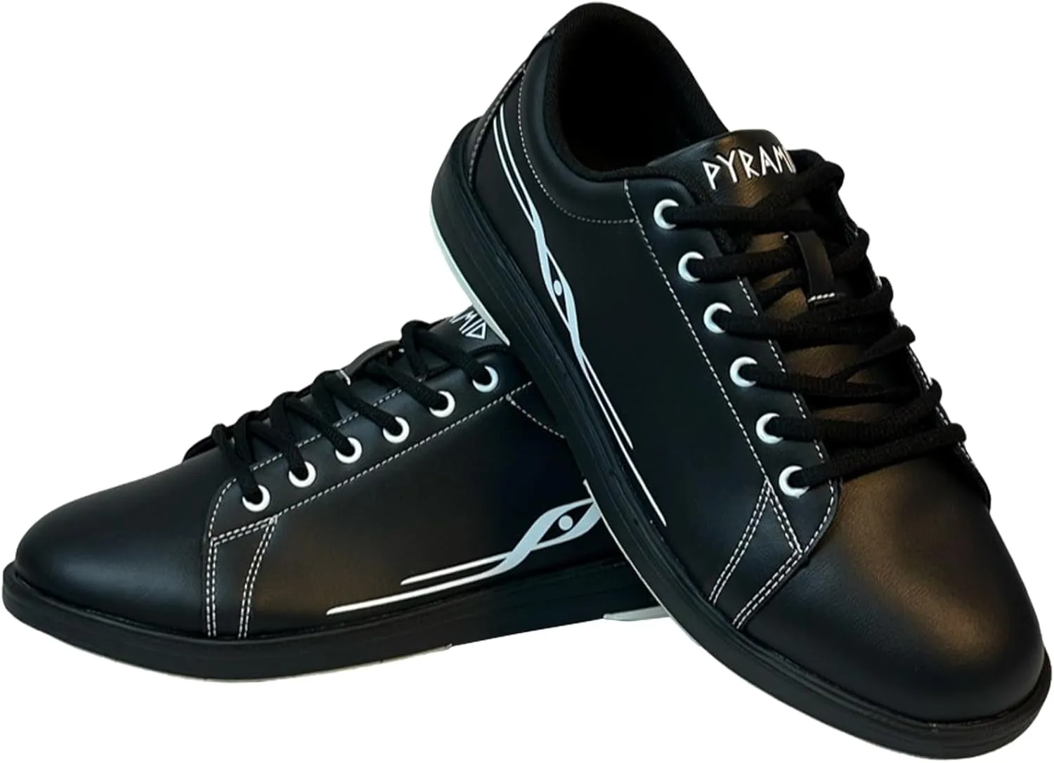 Pyramid Men's Classic Bowling Shoes - Universal Slide Soles, Medium Width