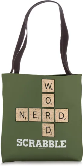 Scrabble Word Nerd Tote Bag