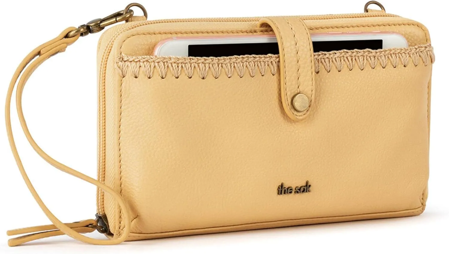 The Sak Iris Smartphone Crossbody Purse - Women's Cellphone Bag & Wallet For Everyday - Convertible Wristlet With Zipper