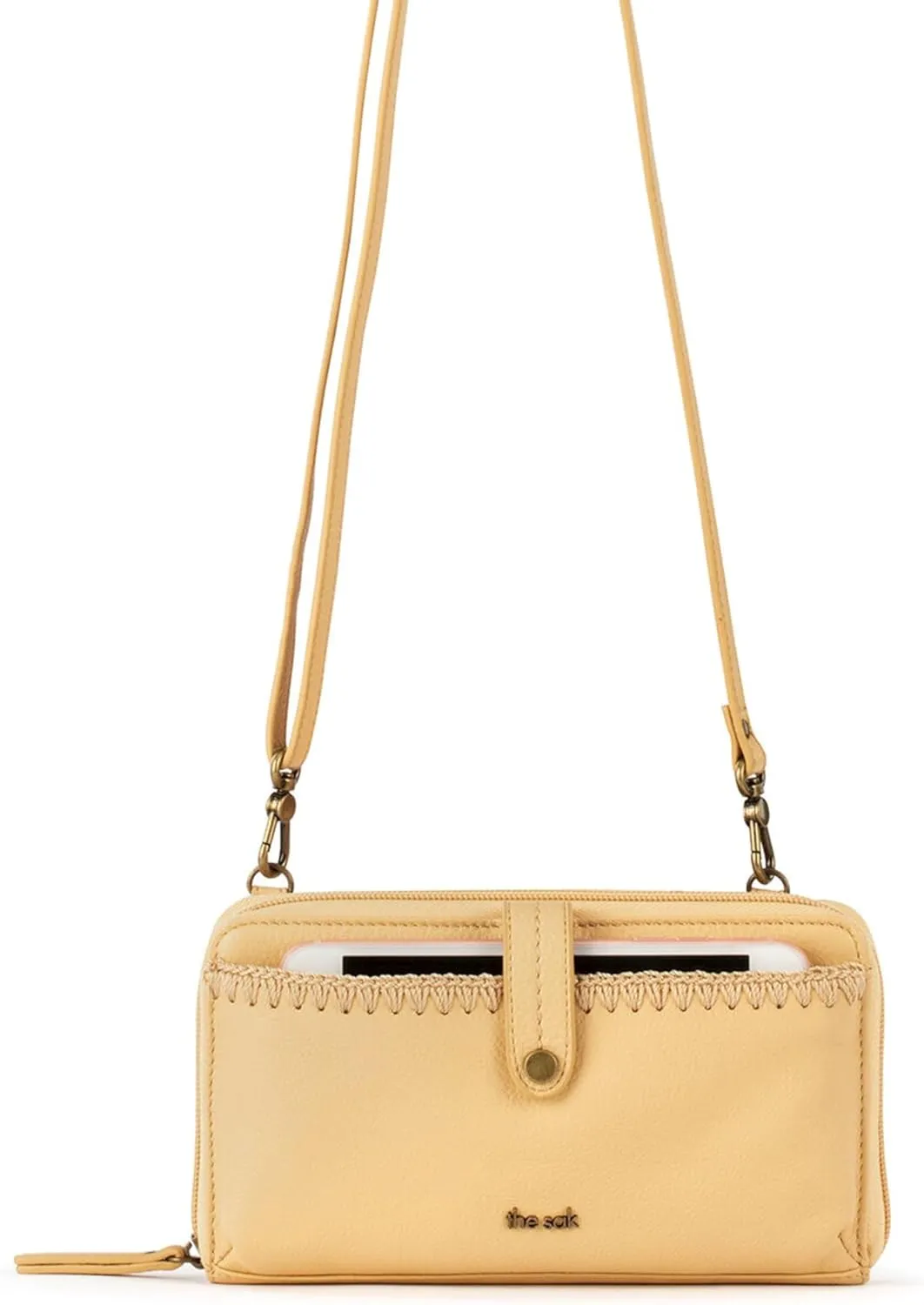 The Sak Iris Smartphone Crossbody Purse - Women's Cellphone Bag & Wallet For Everyday - Convertible Wristlet With Zipper