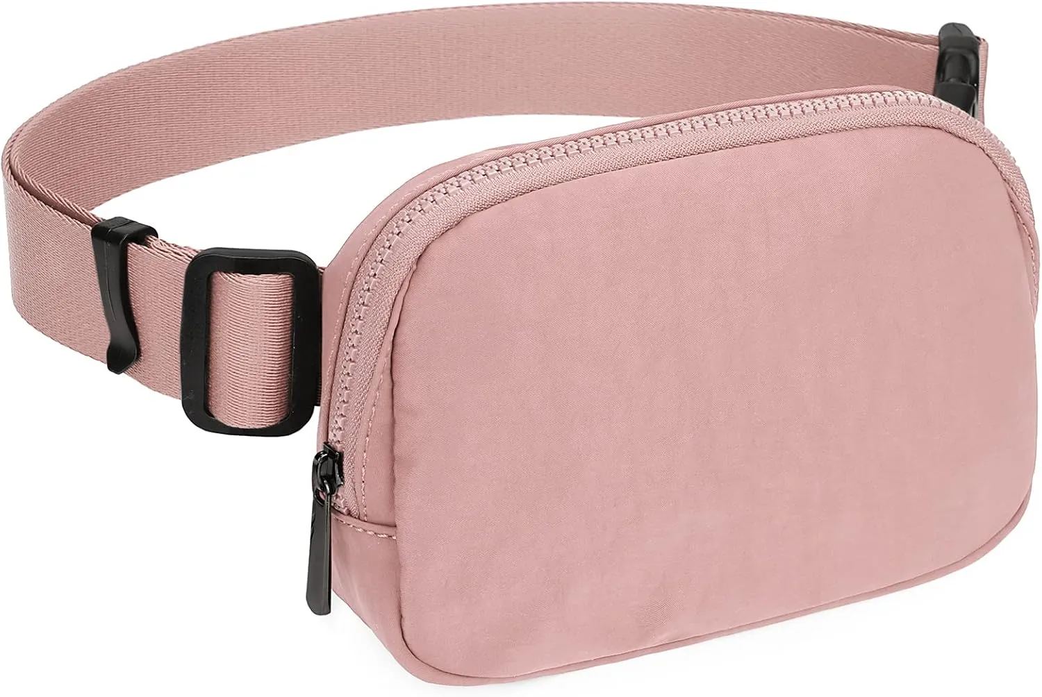 Uromee Fanny Packs for Women Crossbody Belt Bag Nylon Fashion Waist Bag Lightweight Everywhere Travel Running Hiking Adjustable Strap