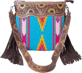 Women Natural Cowhide Leather Crossbody Bag With Adjustable Detachable Strap